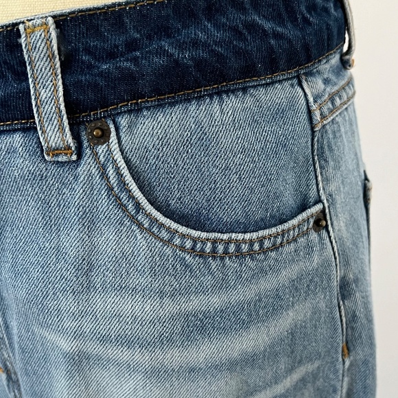 MUNTHE Mid Length Jean Skirt-Button Front Sz 38 (US 8)-Like NEW - Picture 5 of 14